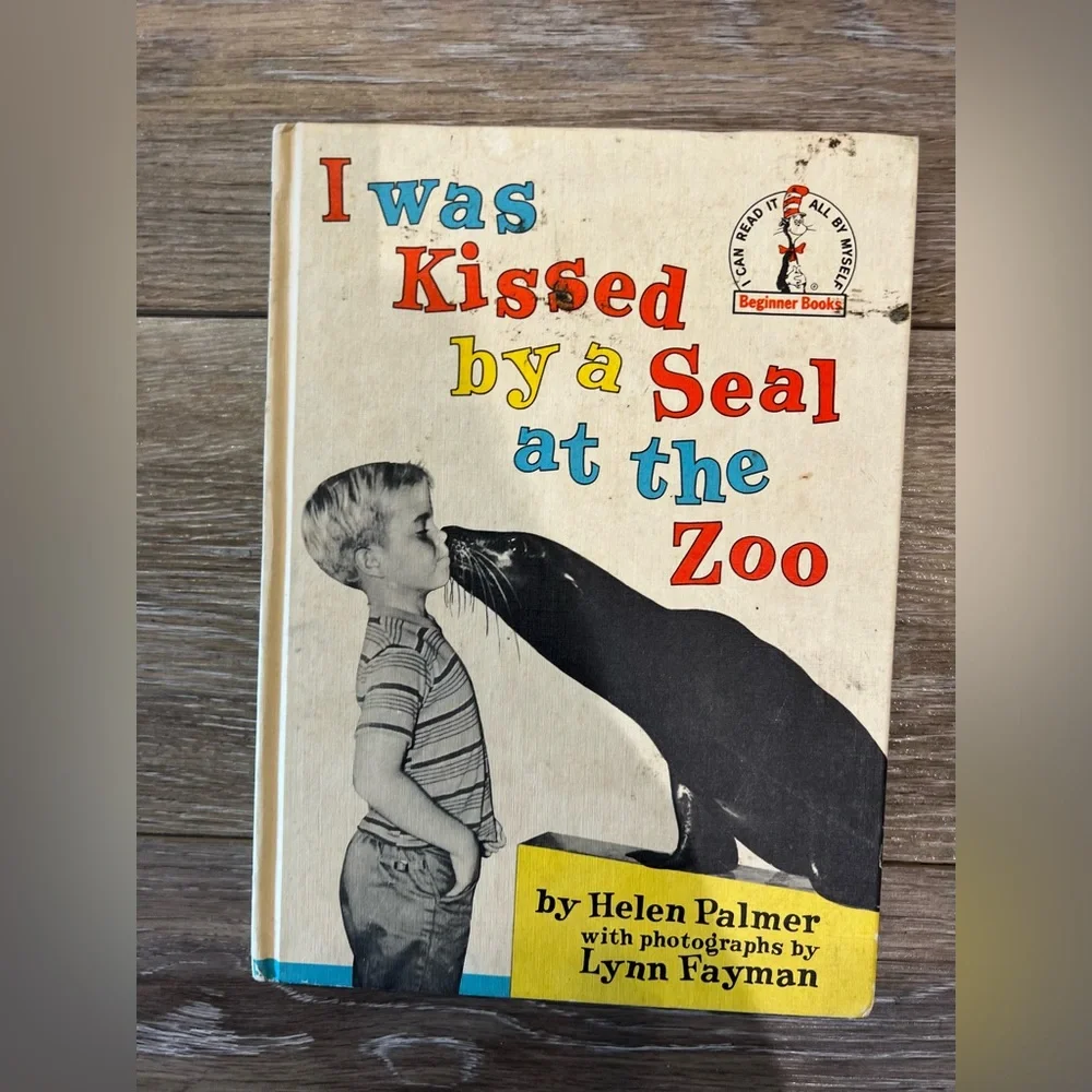 Vintage - I Was Kissed By a Seal at the Zoo Hardcover Book - Helen Palmer